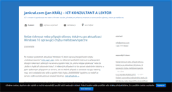 Desktop Screenshot of jankral.com